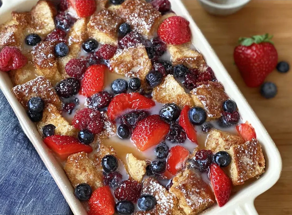 Berry French Toast Casserole: A Delicious Morning Delight