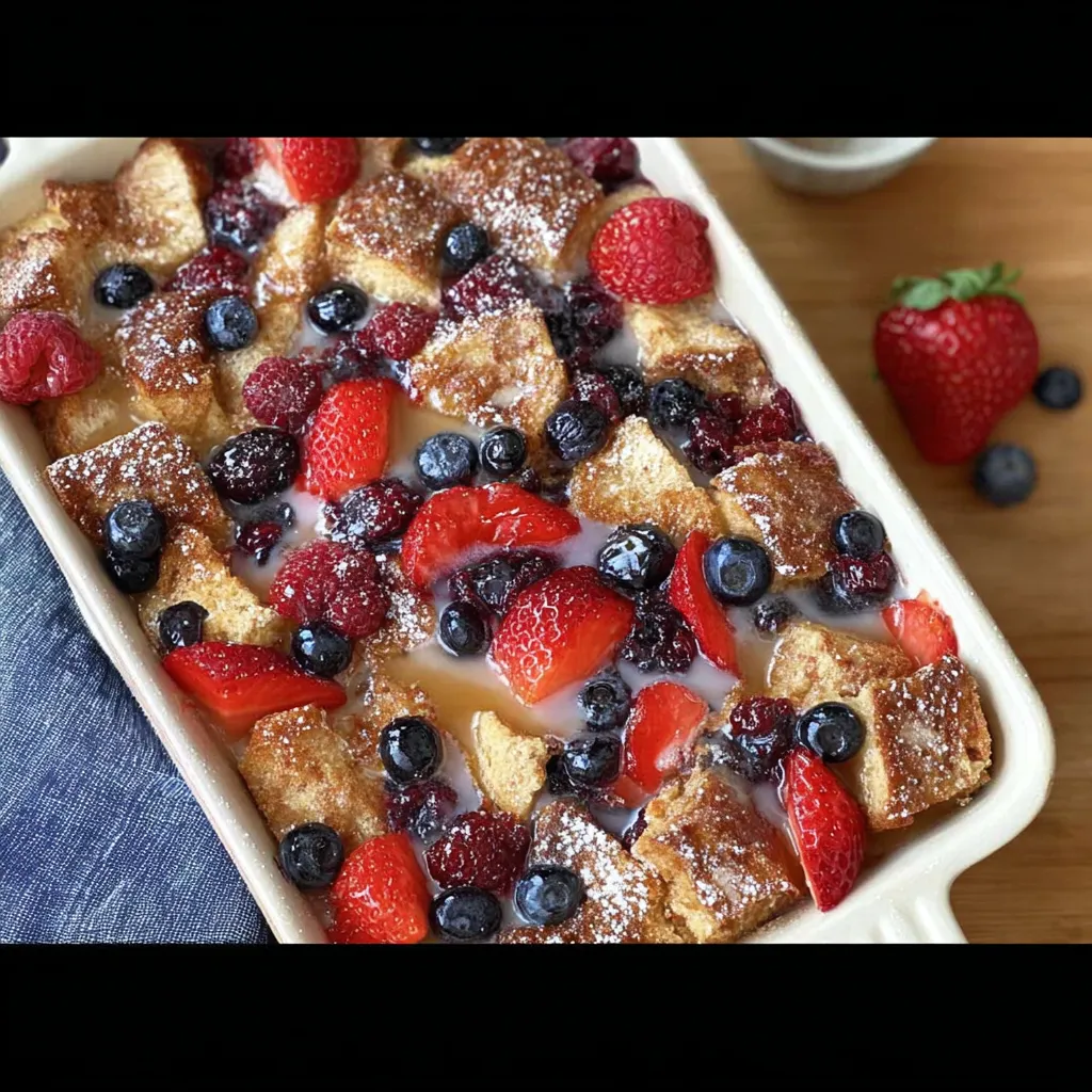 Berry French Toast Casserole: A Delicious Morning Delight