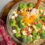 Delicious Broccoli Salad Dressing: A Colorful Delight