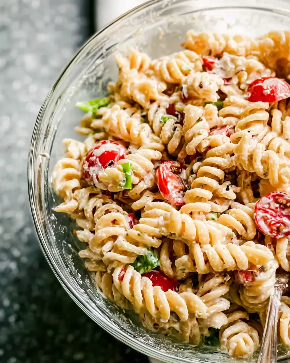 Creamy Pasta Salad Recipe: The Perfect Summer Dish!