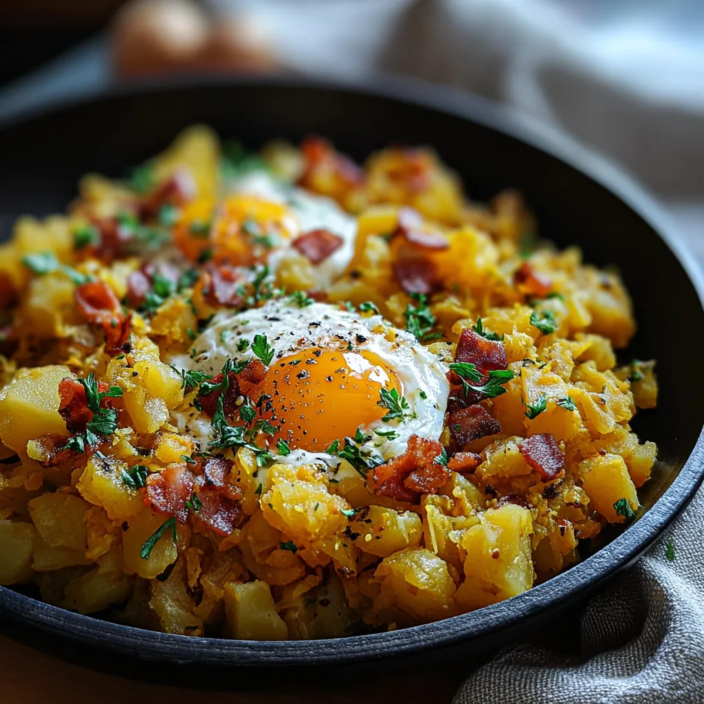 Potato Egg Scramble
