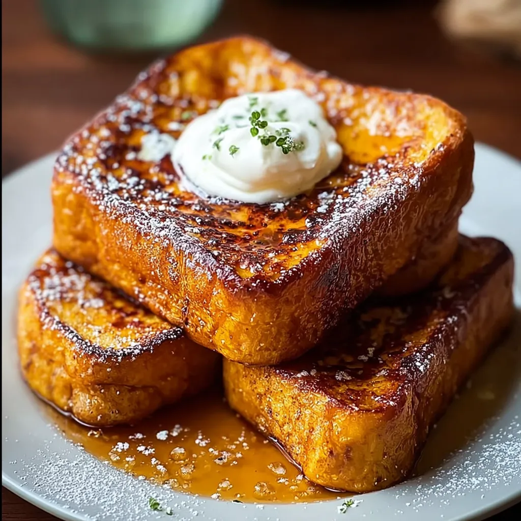 Pumpkin French Toast Breakfast That Will Brighten Your Morning