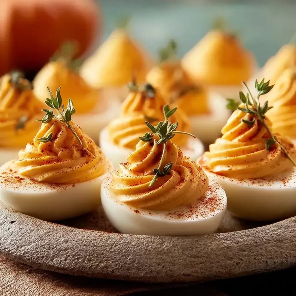Pumpkin Patch Deviled Eggs: A Festive Treat for Fall