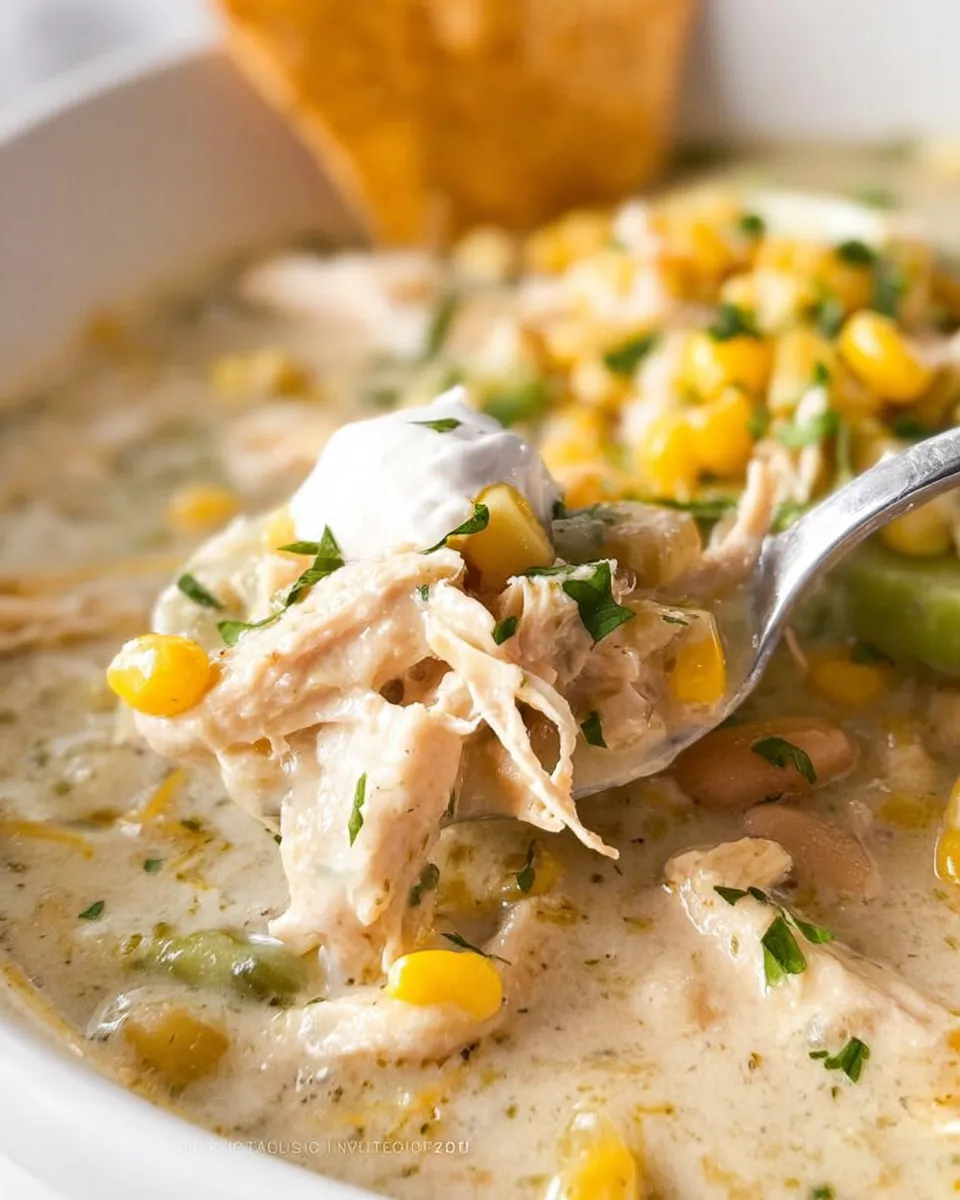Slow Cooker White Chicken Chili: A Cozy Delight for Family