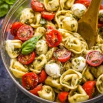 Colorful Tortellini Pasta Salad