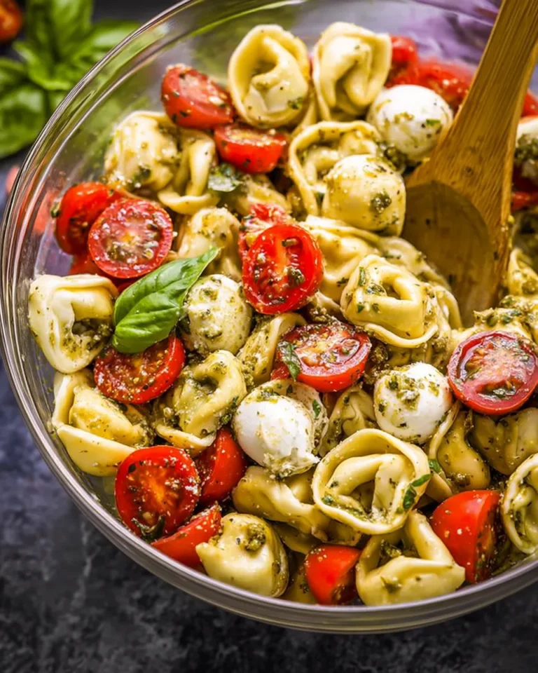 Colorful Tortellini Pasta Salad