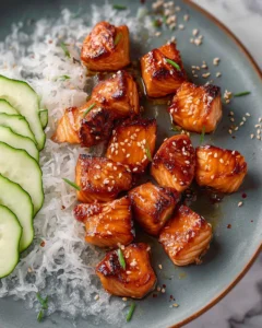 Crispy Air Fryer Salmon Bites - Perfectly Cooked!