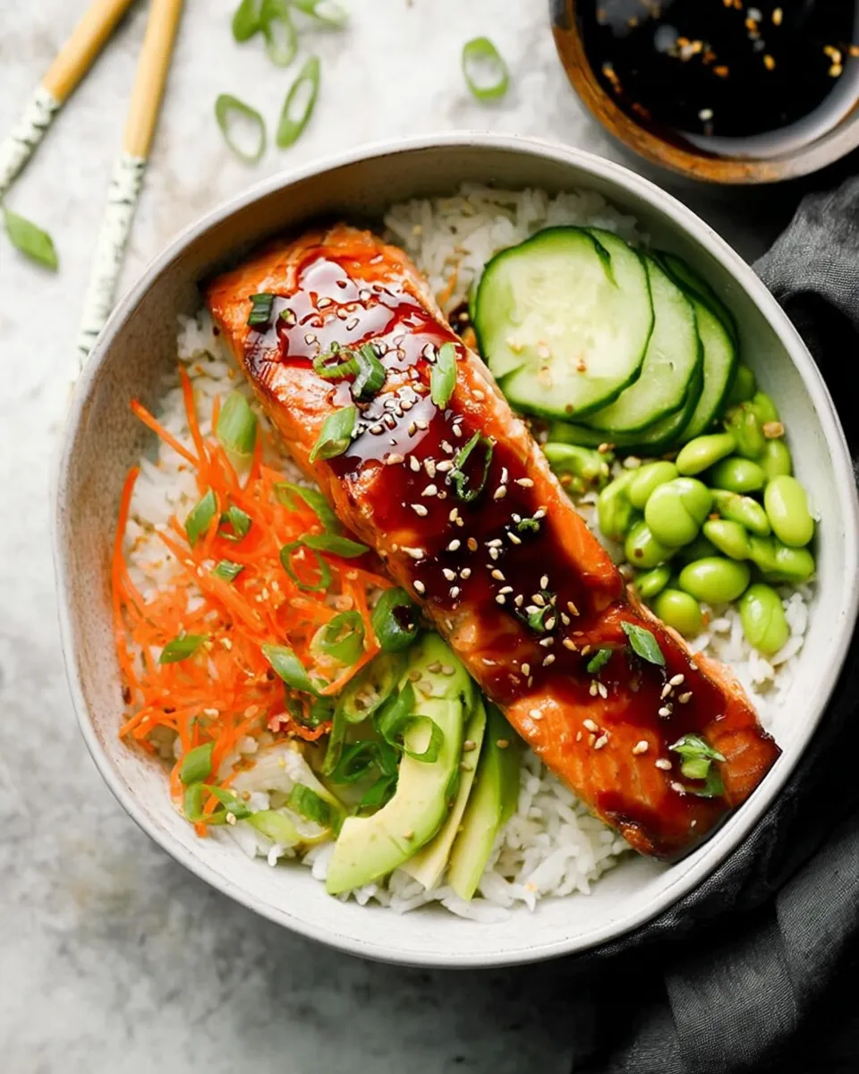 Salmon Teriyaki Bowl: A Deliciously Easy Dinner Idea