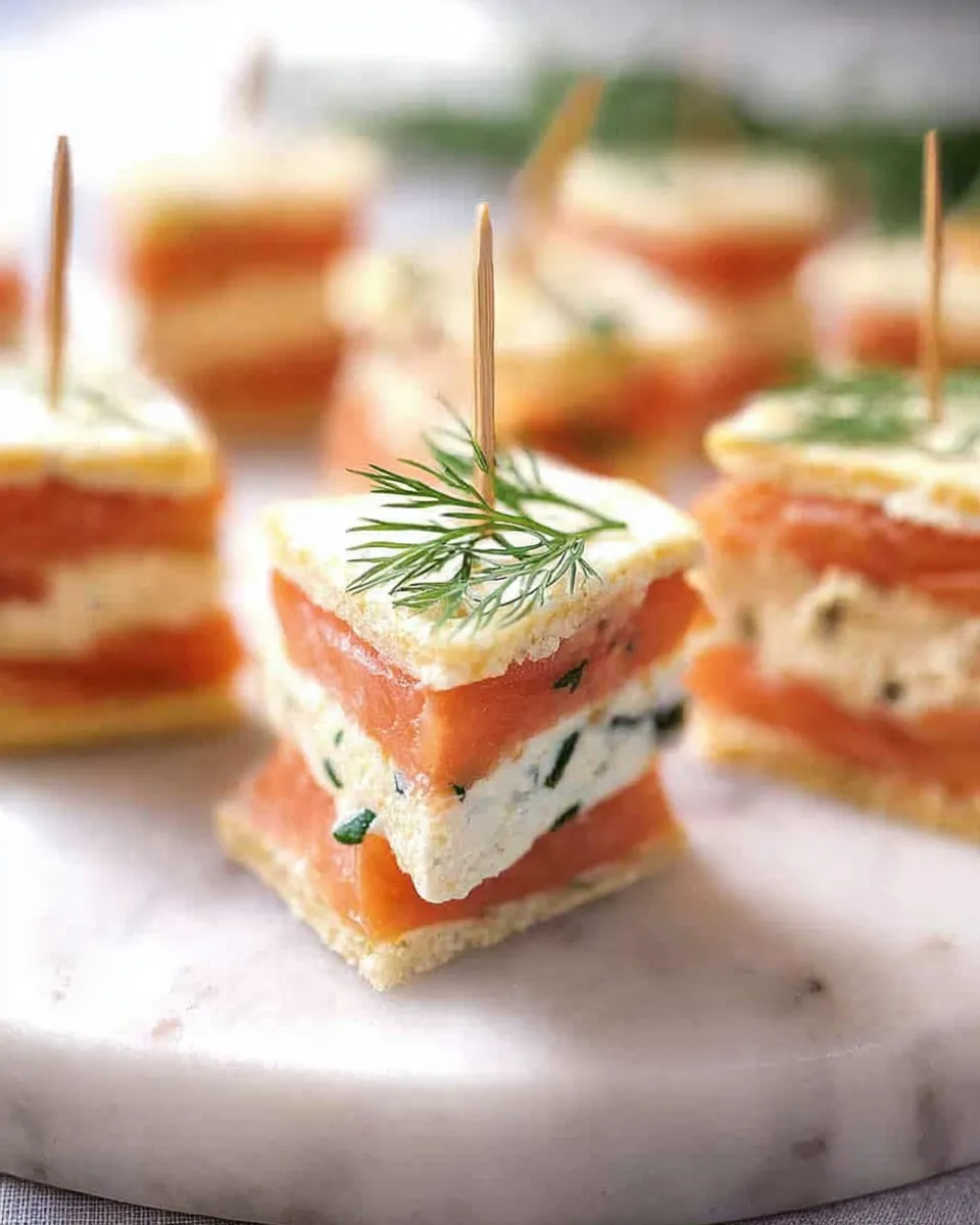 smoked salmon appetizer