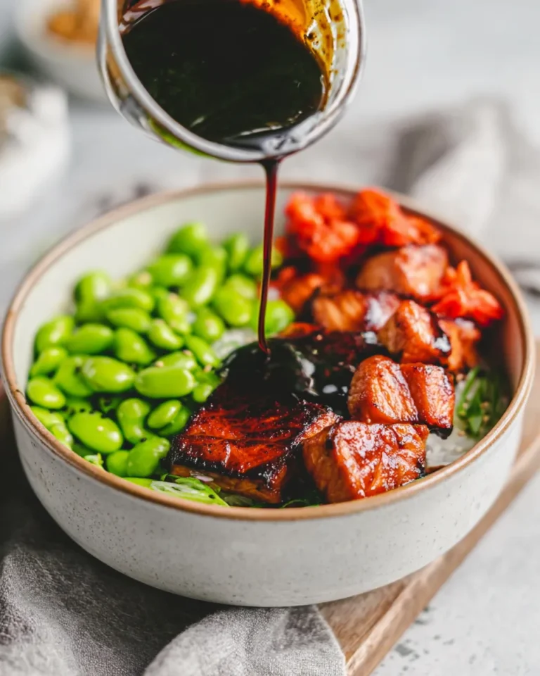 Teriyaki Salmon Bowl with Vibrant Veggies